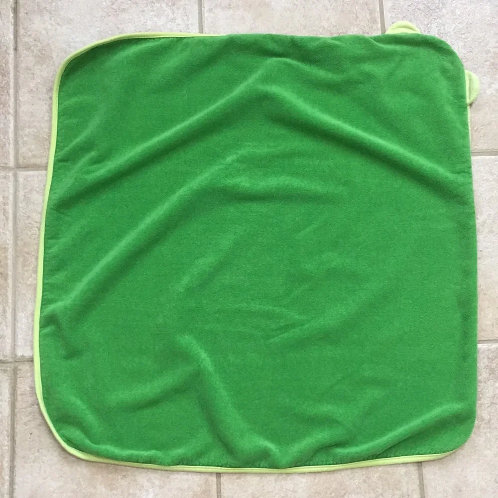 Carter's Frog Hooded Bath Towel and Washcloths